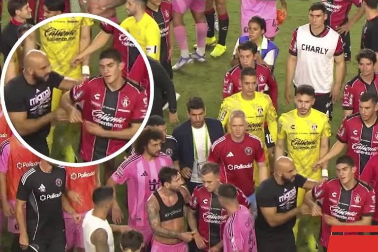 Guardaespaldas de Messi es echado de la Leagues Cup