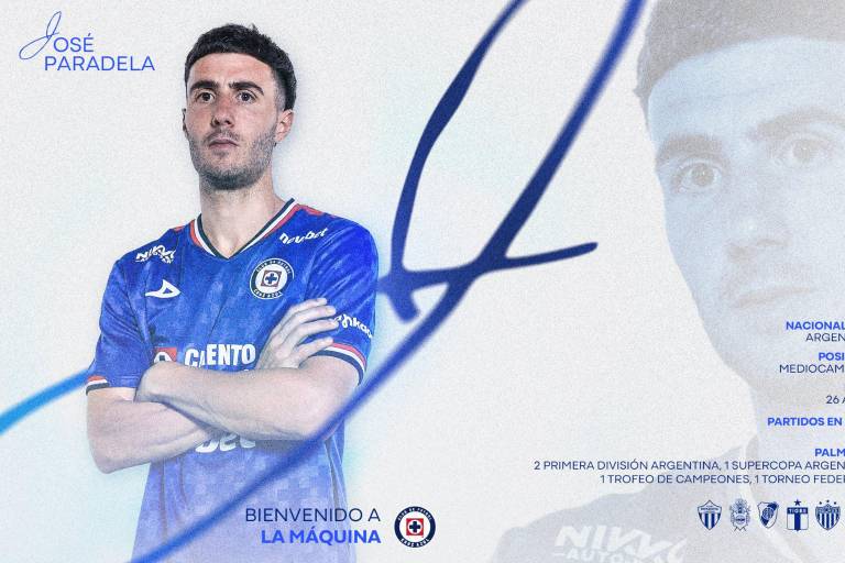 José Paradela, el nuevo motor ofensivo de Cruz Azul para el Apertura 2025