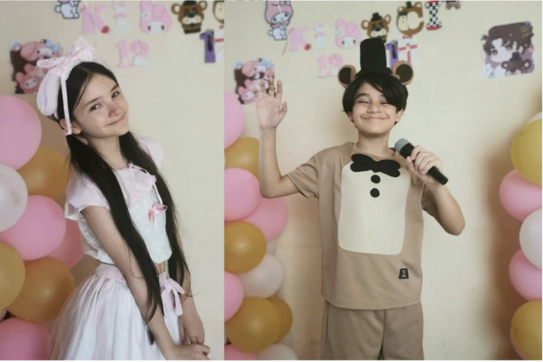 Celebran Kiara Ivanna y Carlos Iván su doceavo cumpleaños