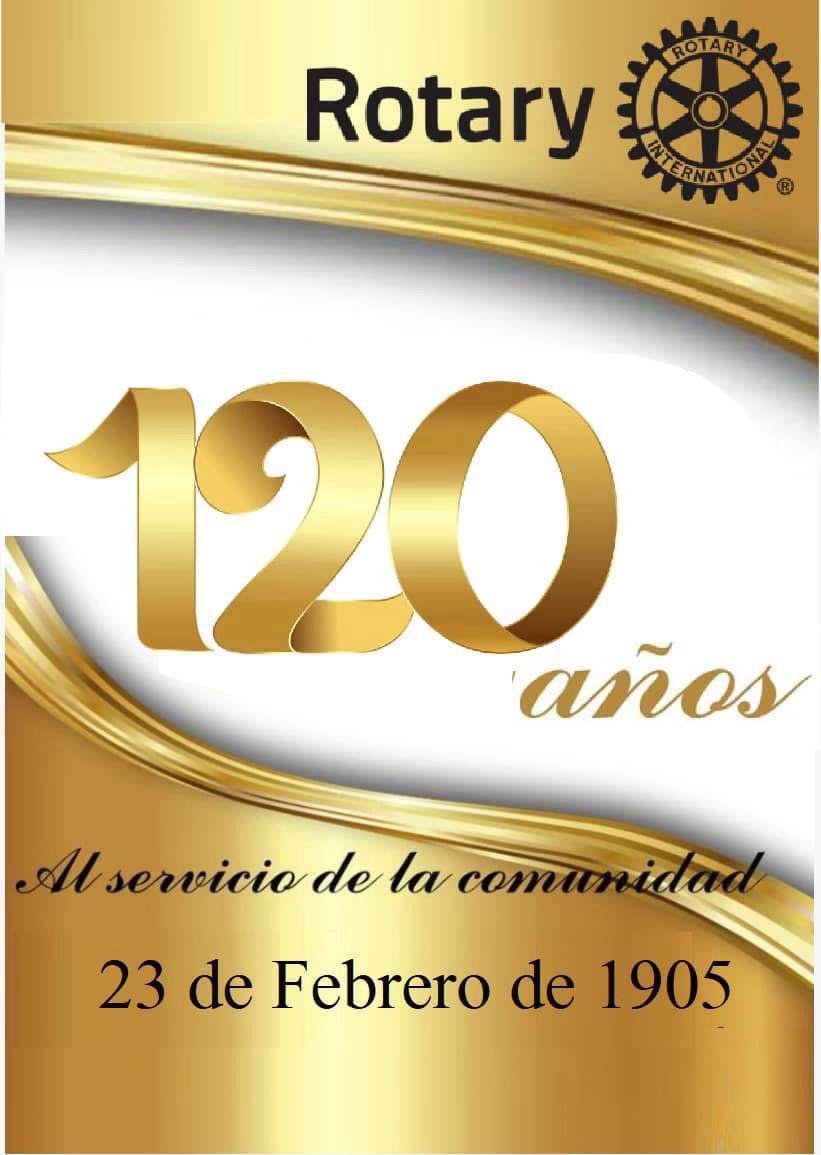 $!Placa conmemorativa de los 120 años del Espíritu y Servicio Rotario.