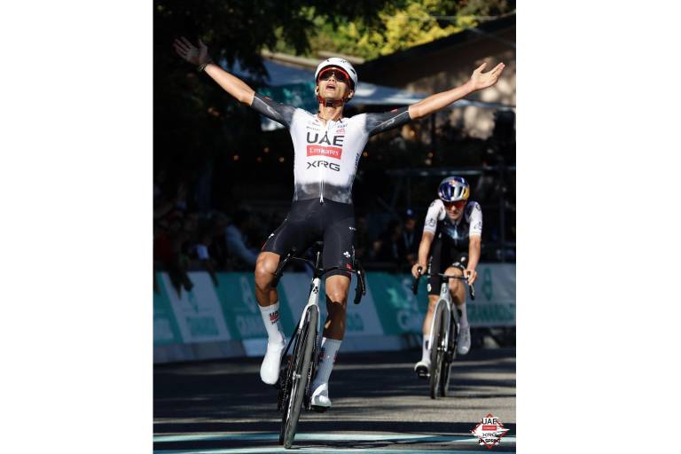 Isaac del Toro conquista el Giro dell’Emilia y firma su victoria 14 en una temporada histórica