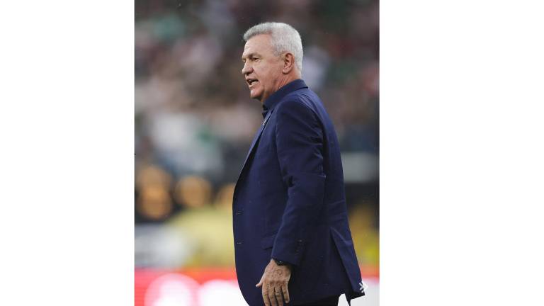 Javier Aguirre, DT de México.