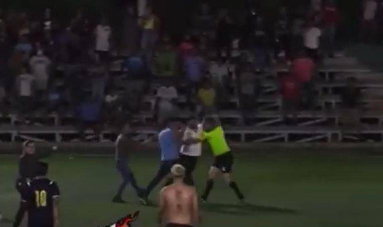 Agreden a árbitro de futbol en Mazatlán