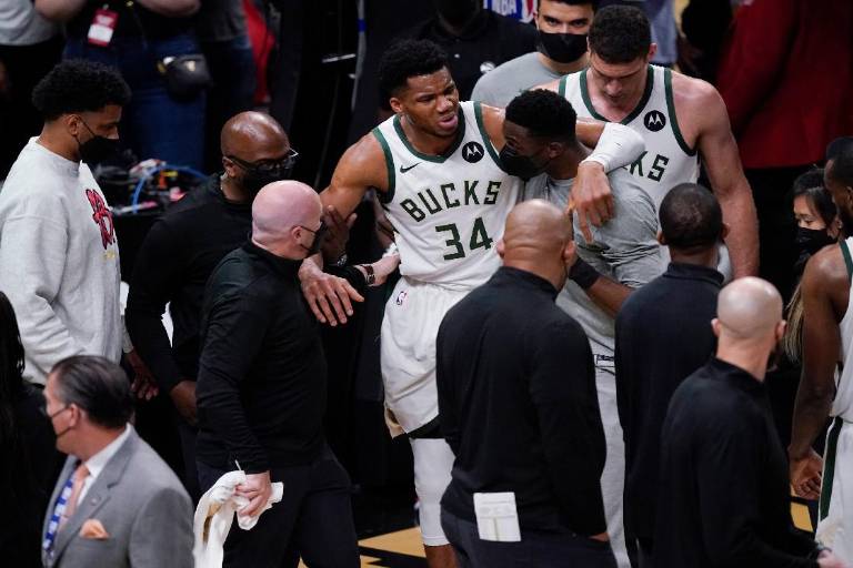 En duda el regreso de Giannis Antetokounmpo para el Juego 6
