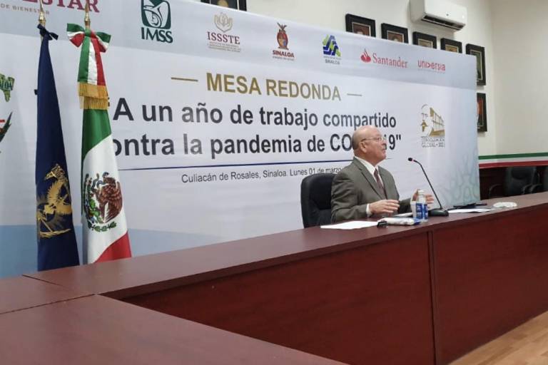 Destacan el trabajo coordinado entre la UAS y diferentes instituciones para hacerle frente a la pandemia