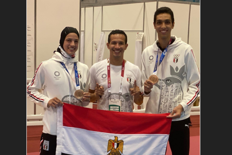 El ex taekwondoín mexicano Óscar Salazar suma dos bronces como entrenador, pero de Egipto