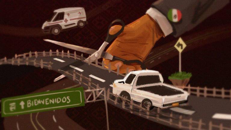 La austeridad republicana del Gobierno de México ha afectado el mantenimiento en carreteras.