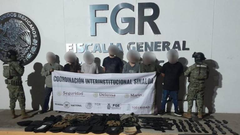 Siete detenidos tras enfrentamiento entre civiles armados y la Marina en Terranova, Culiacán