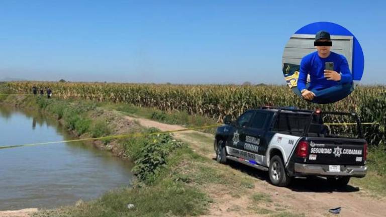 El hallazgo se registró en un canal de riego contiguo a la colonia Juan S. Millán.