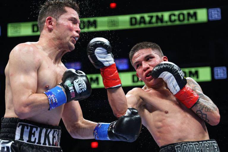 Carlos ‘Príncipe’ Cuadras cayó ante Jesse Rodríguez por título supermosca vacante del CMB