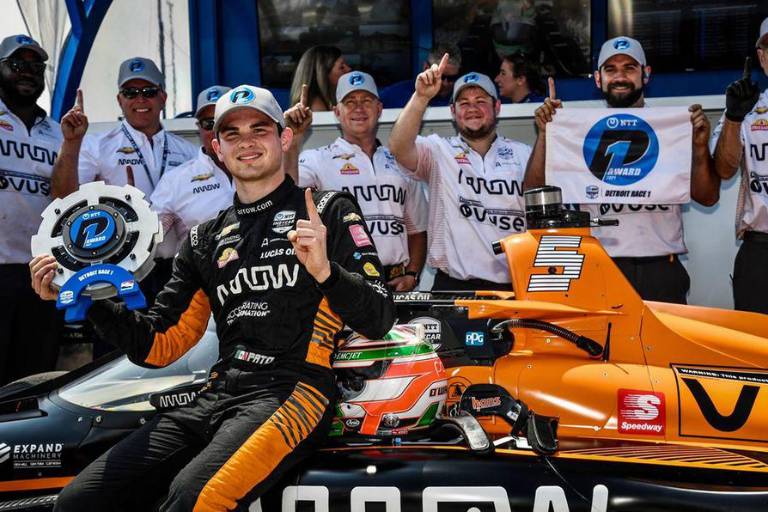 El mexicano Patricio O’Ward conquista en Detroit su segundo triunfo en IndyCar