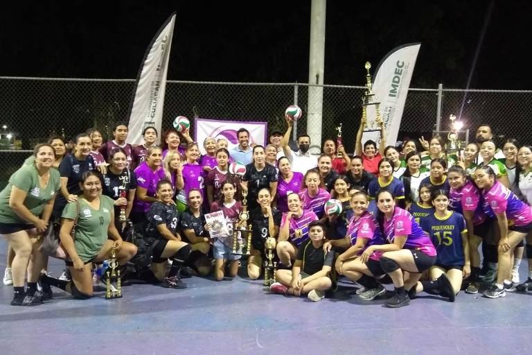 Premia Imdec a lo mejor del Torneo Primaveral de Voleibol de la LVNG