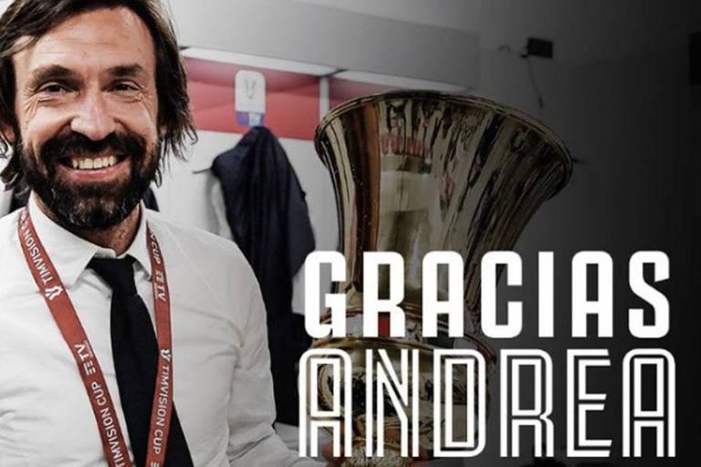 Andrea Pirlo es cesado de la Juventus y a las pocas horas anuncian el regreso de Maximiliano Allegri