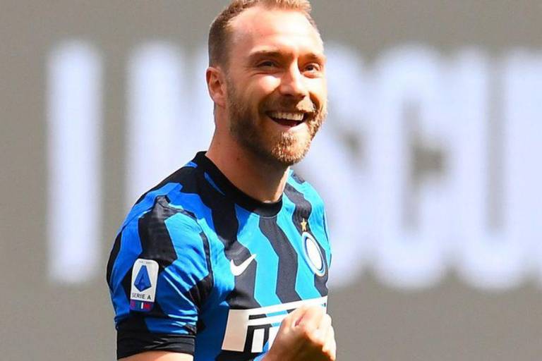 Christian Eriksen fue ovacionado por afición del Inter en el arranque de pretemporada