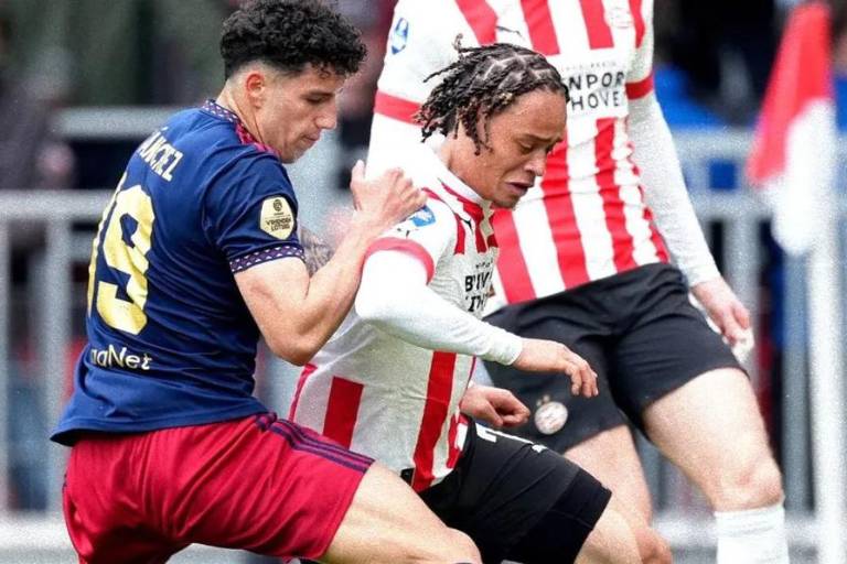 PSV arrolló al Ajax y le arrebata lugar de Europa League; Guti y Jorge Sánchez jugaron