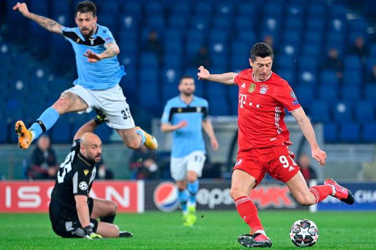 Bayern Munich golea a la Lazio en la Champions