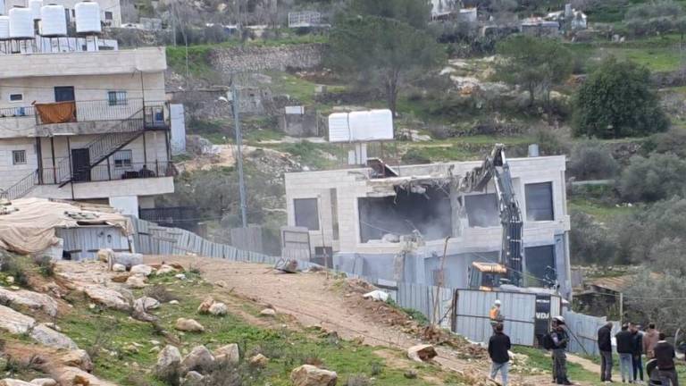 Israel justifica la demolición de viviendas palestinas en Jerusalén Este afirmando que han sido construidas sin permisos.