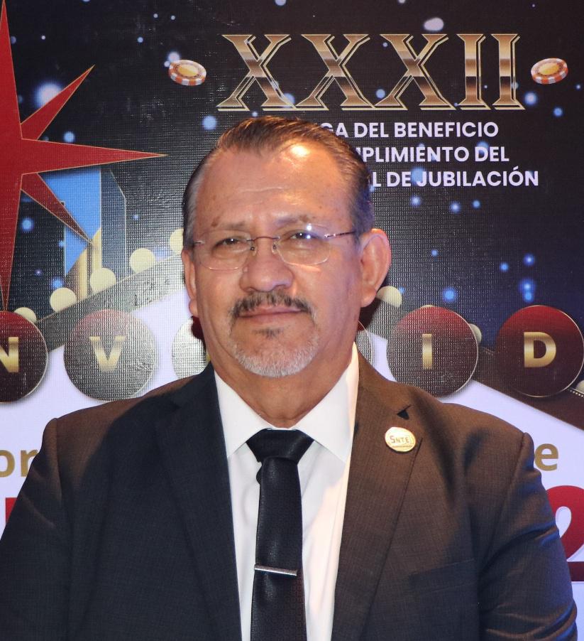 $!Prof. Genaro Torrecillas López, Srio. Gral. de la Sección 27 del SNTE y Presidente del Comité Técnico de FIGLOSNTE 27