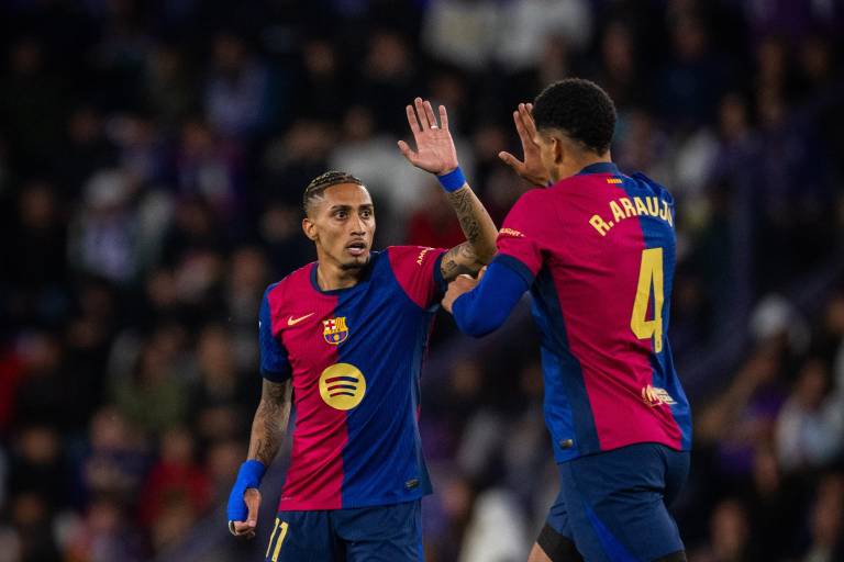 Barcelona remonta ante Valladolid y mantiene su ventaja sobre el Real Madrid