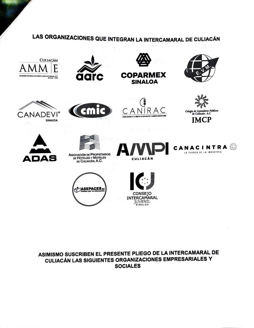 $!Presentan empresarios pliego petitorio a Gobernadora Yeraldine Bonilla por crisis de seguridad en Sinaloa