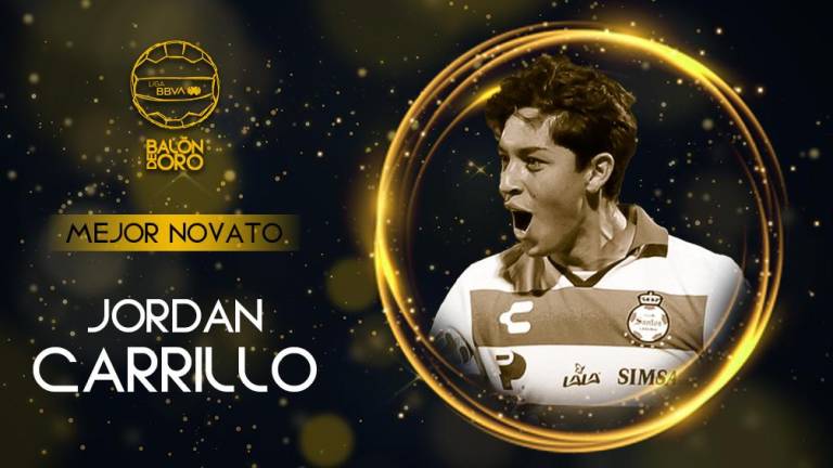 Culiacanense Jordan Carrillo gana Balón de Oro como Novato del Año en la Liga MX