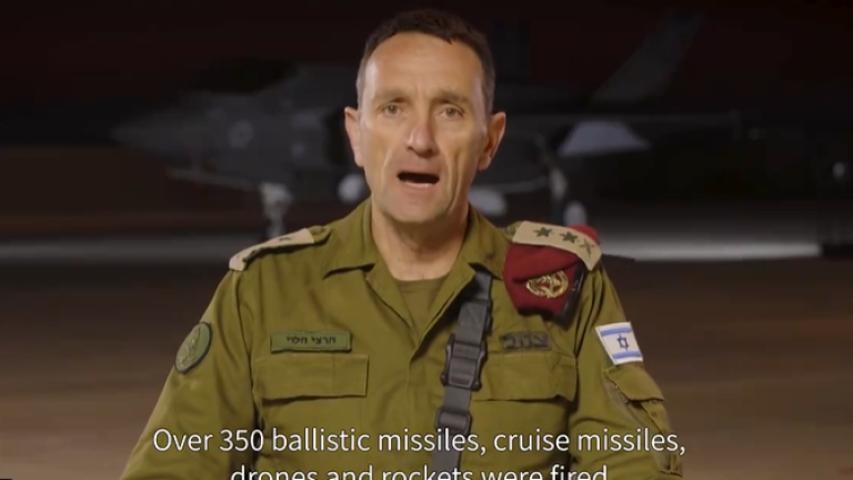 Anuncia jefe del Ejército de Israel que ataque de Irán tendrá una respuesta