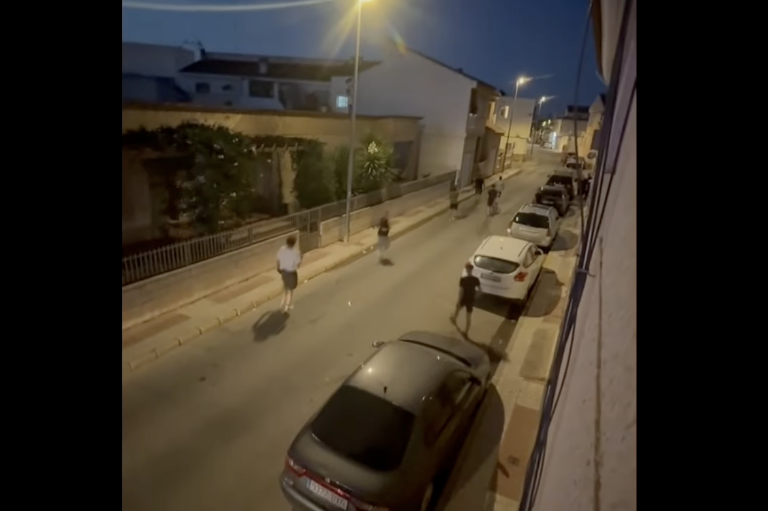 Agresión a adulto mayor en Murcia, España, desata disturbios y detenciones