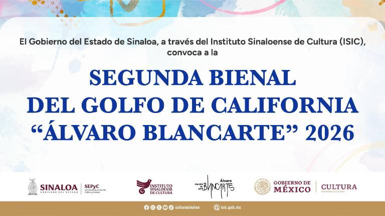 Artistas de cinco estados podrán participar en la bienal.