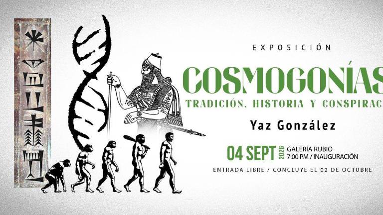 Yaz González presentará el 4 de septiembre su exposición Cosmogonías: tradición, historia y conspiración en la Galería Rubio.