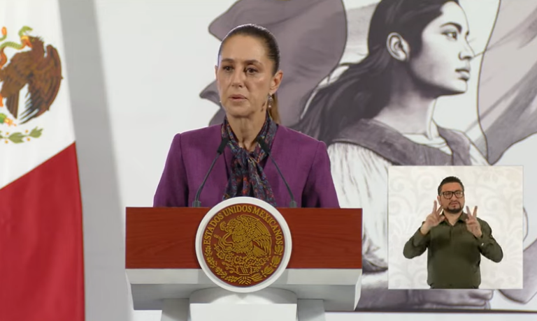 Sheinbaum niega tener miedo a cárteles del narco, como lo afirmó Trump
