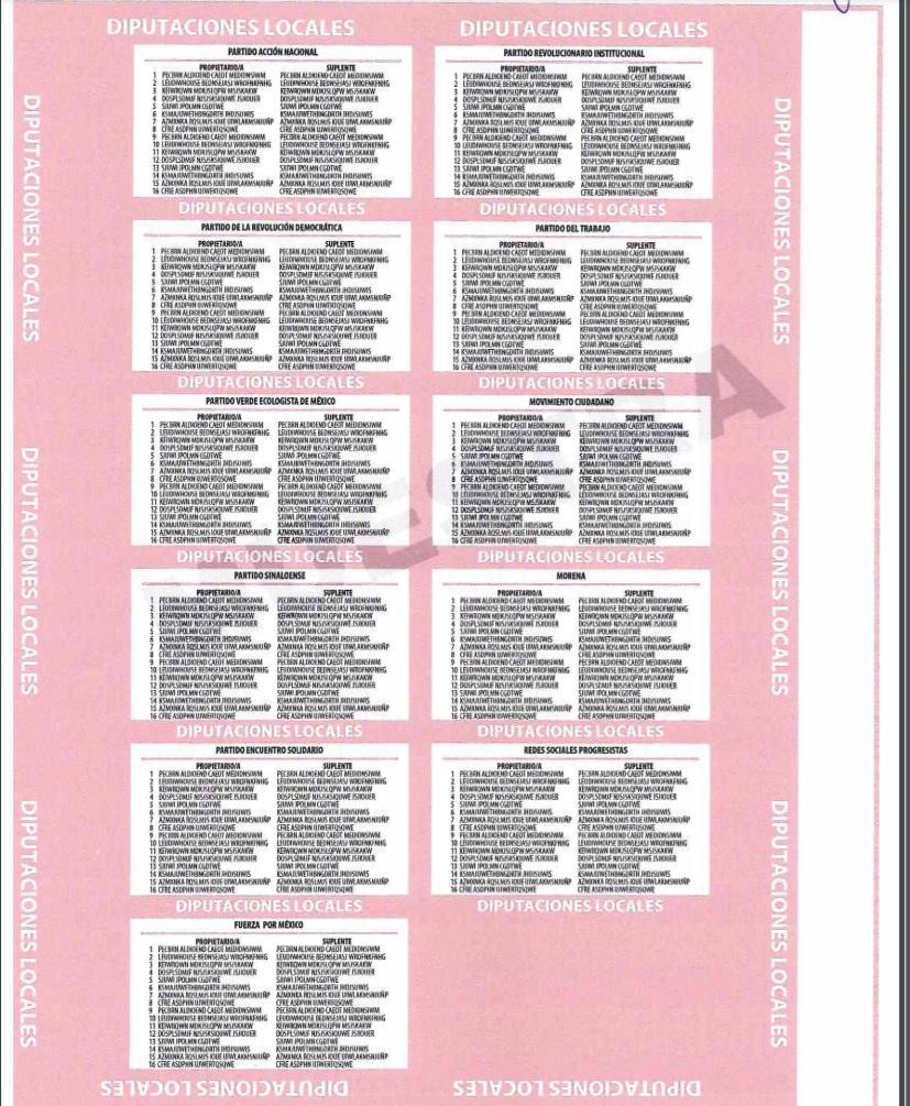 $!Proceso electoral en Sinaloa: ¿Cómo es el voto en coalición y cuántas boletas se entregarán?