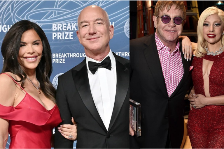 Cantarán Elton John y Lady Gaga en la boda de Jeff Bezos y Lauren Sánchez