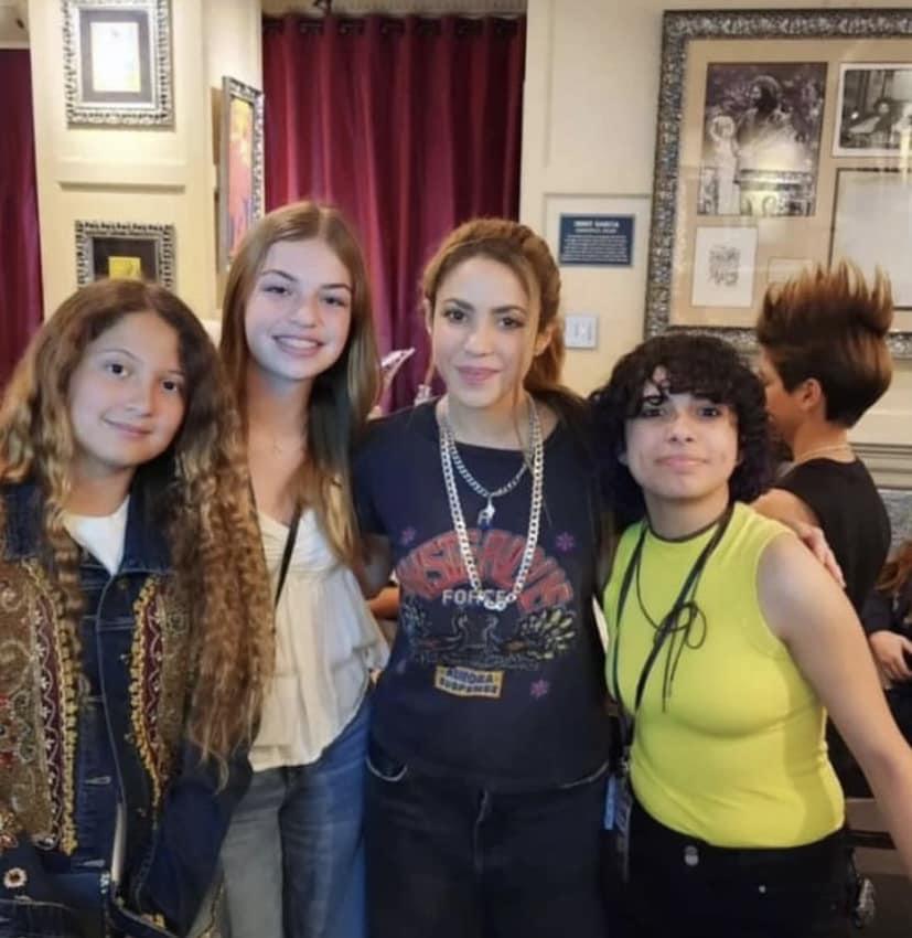 $!Shakira estuvo presente en el debut de su hijo.