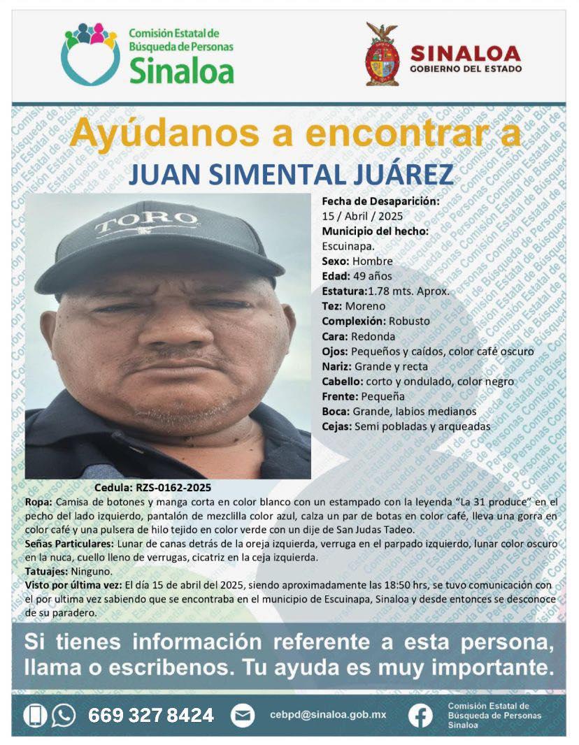 $!Buscan a Jesús Baltazar y a Juan; desaparecieron el 14 y el 15 de abril