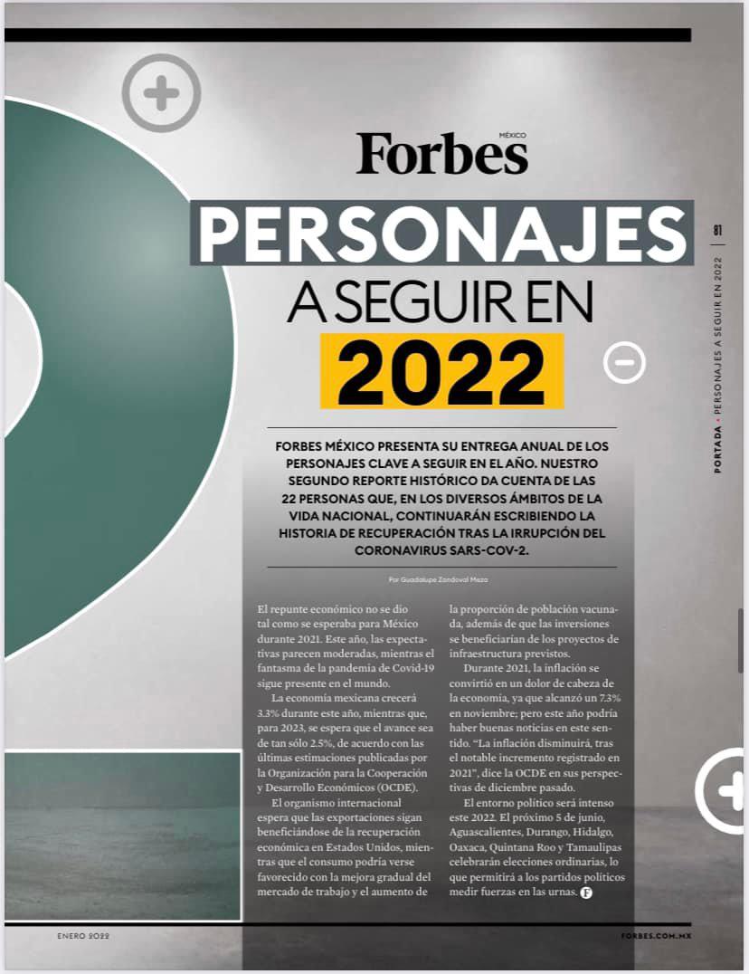 $!Forbes incluye a un médico sinaloense en su lista de personajes a seguir en 2022