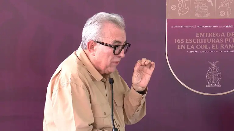 El Gobernador de Sinaloa dijo no tener información oficial sobre muerte de “El Panu” en la Ciudad de México.