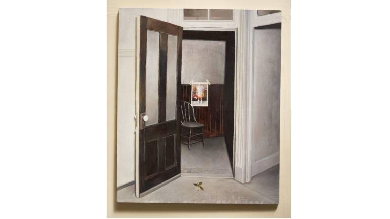 El primer lugar se lo quedó el artistas Carlos Édgar Salinas con su obra “Cefalograma de un Alma”.