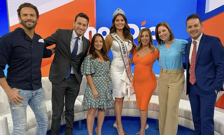 Andrea Meza brinda sus primeras declaraciones como Miss Universo