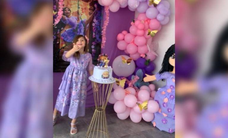 María Paula vive un cumple de ‘Encanto’
