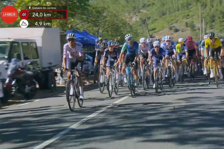 Mexicano Isaac del Toro, 74º en la segunda etapa de La Vuelta a España