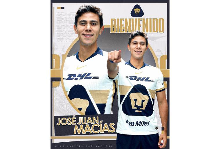 José Juan Macías revive su carrera: es nuevo delantero de Pumas