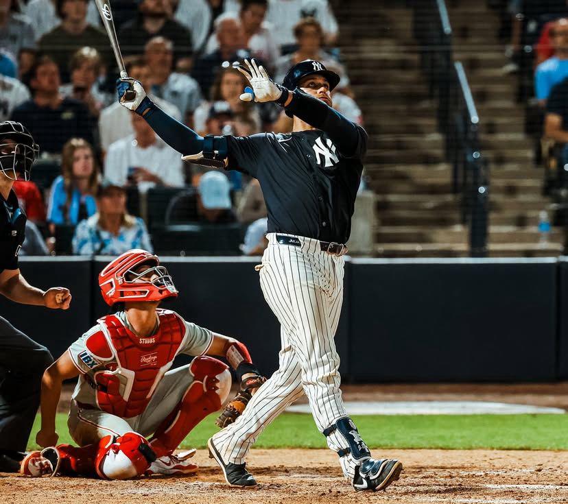 $!Juan Carlos Escarra debuta en la pretemporada con Yanquis de Nueva York