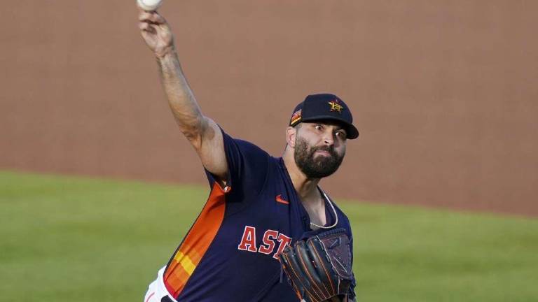 José Urquidy será el tercero de la rotación de Astros.