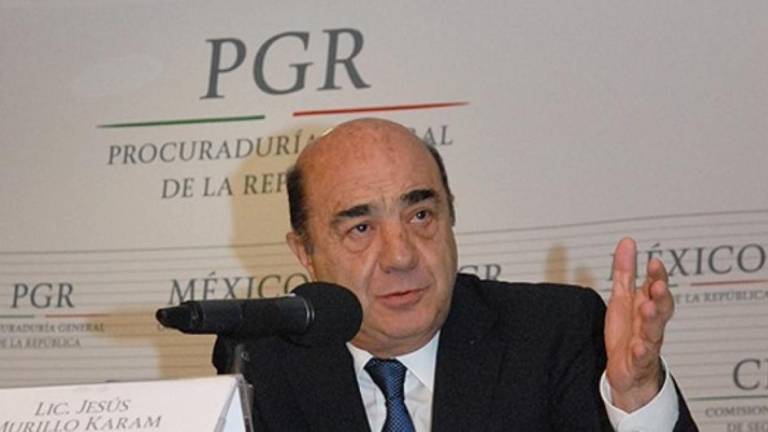 Jesús Murillo Karam, ex titular de la Procuraduría General de la República.