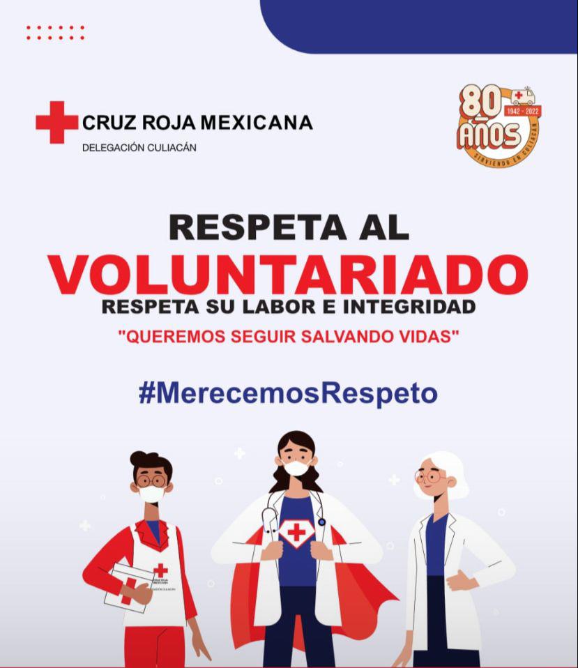 $!Después del ataque a personal médico, Cruz Roja pide respeto para sus voluntarios y colaboradores