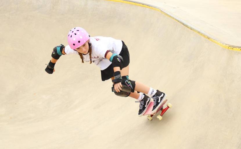 Avanzan sinaloenses a la final en skateboard en la Olimpiada Nacional