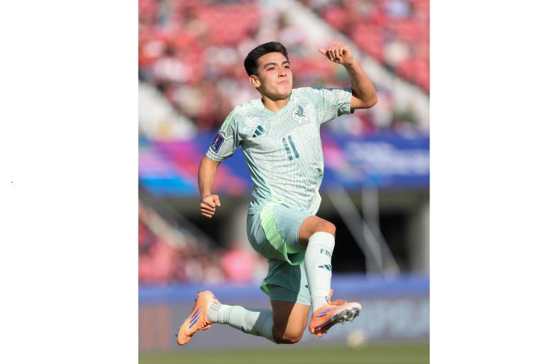 México Sub 20 empata ante España con doblete de Gilberto Mora