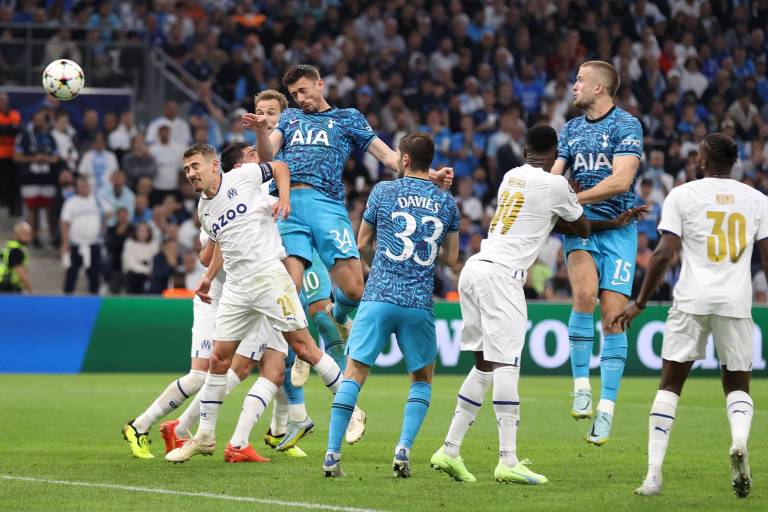 Tottenham accede a octavos de final de la Champions tras vencer al Marsella, que queda fuera de Europa
