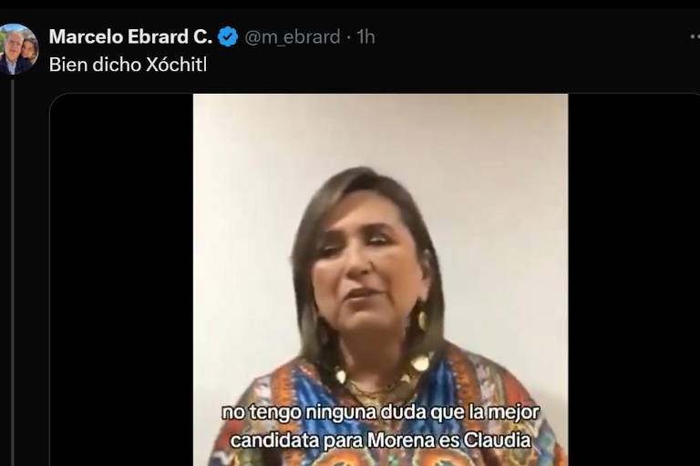 Ebrard se mofa de Xóchitl en Día Internacional de la Mujer; ella responde que Sheinbaum lo compró, usó y silenció