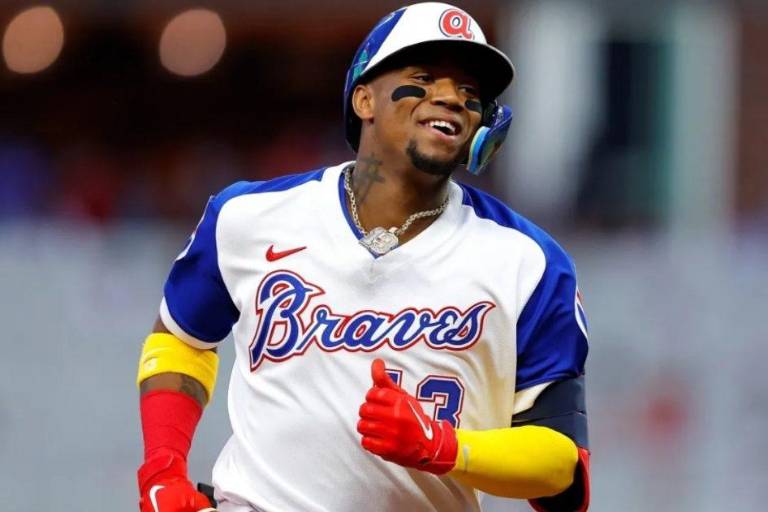 Atlanta confía en que Ronald Acuña Jr. vuelva este martes a la alineación